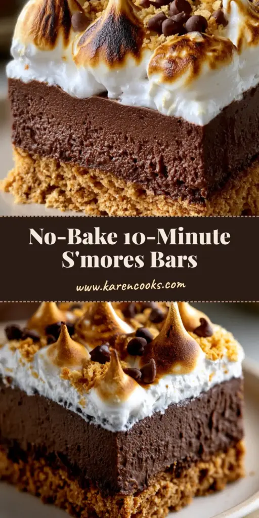 A tall slice of s’mores cheesecake featuring a thick graham crust, dark chocolate filling, and toasted marshmallow peaks.