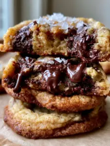 Extreme macro close-up of a broken no chill chocolate chip cookie showing a steaming, gooey center and melted dark chocolate chunks.