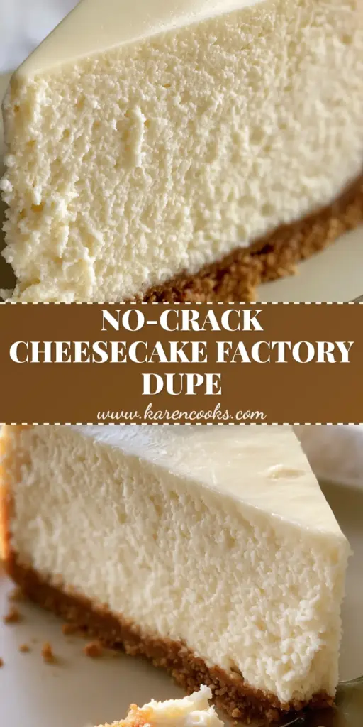 A tall, macro slice of New York style cheesecake with a thick graham cracker crust and smooth ivory top on a ceramic plate. (cheesecake recipe)